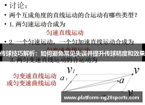 传球技巧解析：如何避免常见失误并提升传球精度和效果