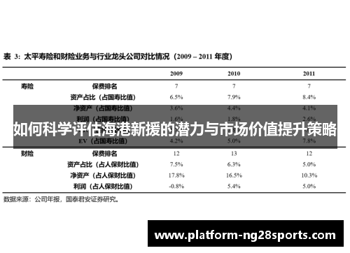 如何科学评估海港新援的潜力与市场价值提升策略